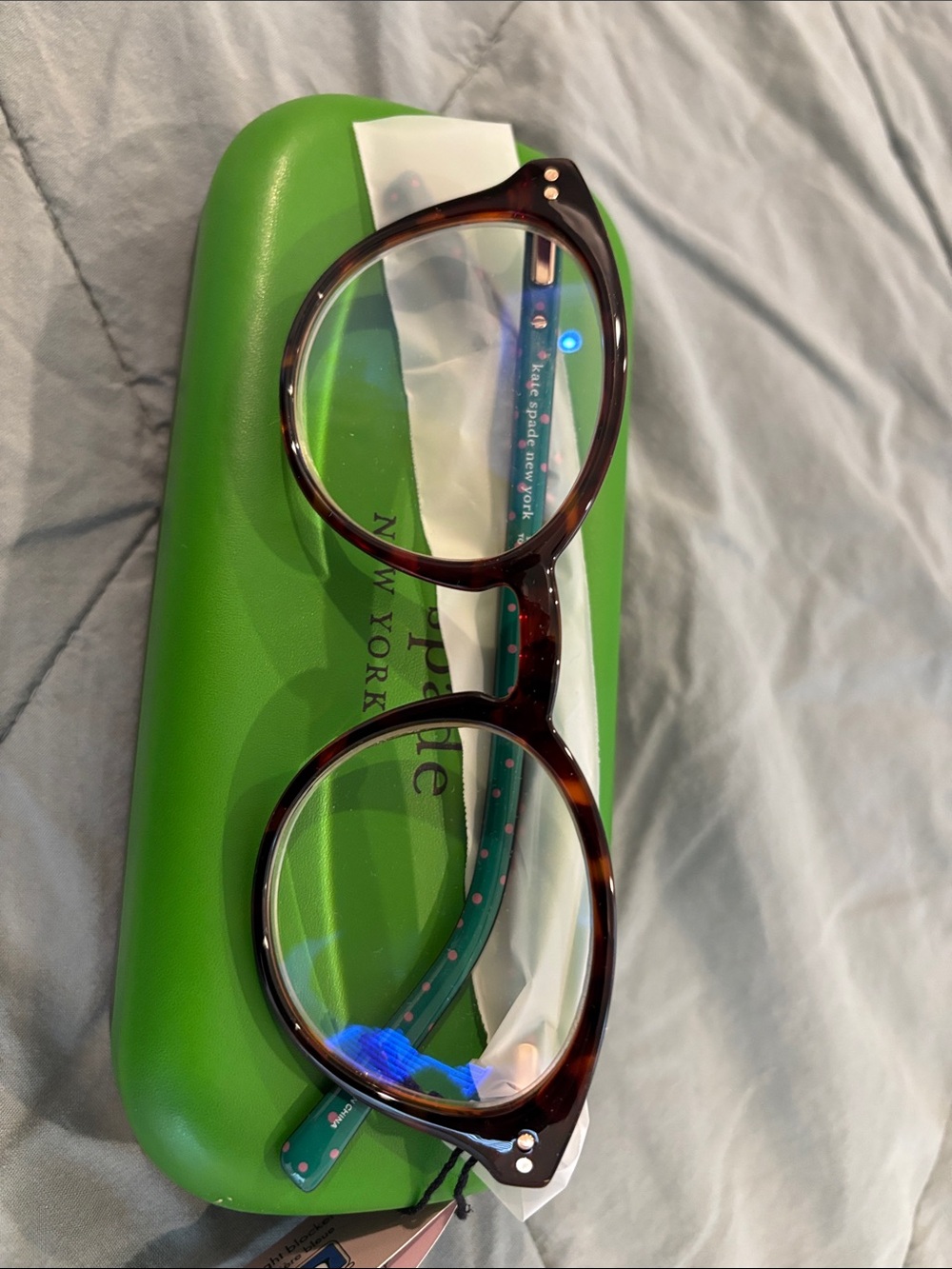 Kate Spade readers blue light lens 2.50